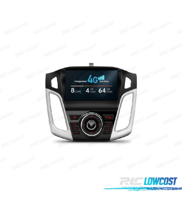 AUTORADIO GPS ANDROID 13 POUR FORD FOCUS 3 12-17