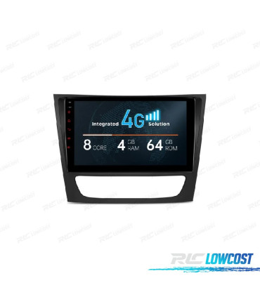 AUTORADIO GPS ANDROID 10 Mo CLASSE E W211 CLS W219