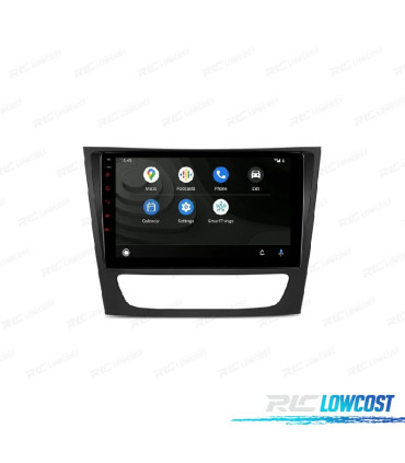 AUTORADIO GPS ANDROID 10 Mo CLASSE E W211 CLS W219