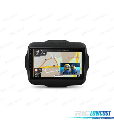 AUTORADIO GPS ANDROID 14 POUR JEEP RENEGADE 15-20