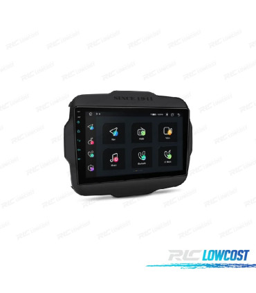 AUTORADIO GPS ANDROID 14 POUR JEEP RENEGADE 15-20