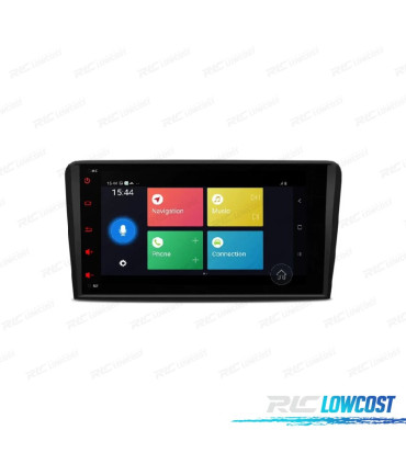 AUTORADIO GPS ANDROID 12 POUR AUDI A3 S3 RS3 03-12
