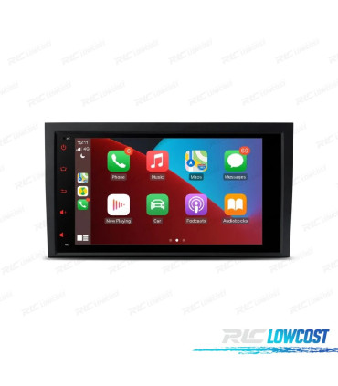 AUTORADIO GPS ANDROID 12 POUR AUDI A4 S4 RS4 SEAT EXEO 00-08