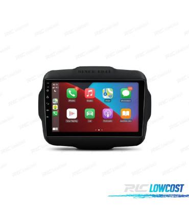 AUTORADIO GPS ANDROID 12 POUR JEEP RENEGADE 15-20