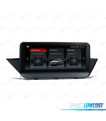 AUTORADIO GPS ANDROID 12 POUR BMW X1 E84 09-15