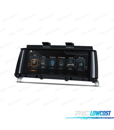 AUTORADIO GPS ANDROID 12 POUR BMW X3 F25 X4 F26 11-13 CIC