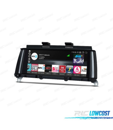 AUTORADIO GPS ANDROID 12 POUR BMW X3 F25 X4 F26 11-13 CIC
