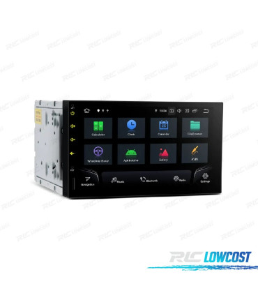 AUTORADIO GPS ANDROID 13 UNIVERSEL 4G