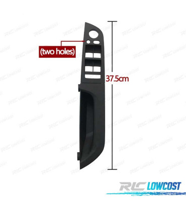 GARNITURE DE PANNEAU DE PORTE INTÉRIEUR BMW SÉRIE 3 E90 E91 NOIR