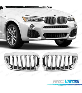 CALANDRES BMW X3 E83 04-06 CHROMÉ