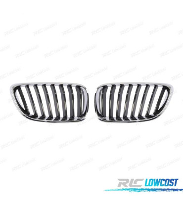 CALANDRE BMW F22 F23 14- LOOK M PERFORMANCE NOIR CHROMÉ