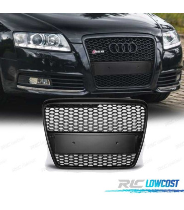 CALANDRE AUDI A6 4F 04-08 LOOK RS6 NOIR