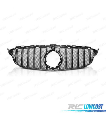 CALANDRE MERCEDES W205 18-21 LOOK SPORT NOIR BRILLANT