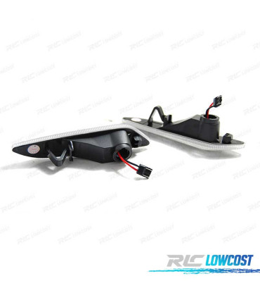 CLIGNOTANTS LATERAUX ALFA ROMEO 156 147 05-10 POUR FIAT TYPE 15- LED DYNAMIQUE BLANC