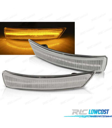CLIGNOTANTS RÉTROVISEURS FORD FOCUS MK2 MK3 MONDEO MK4 LED DYNAMIQUES BLANC