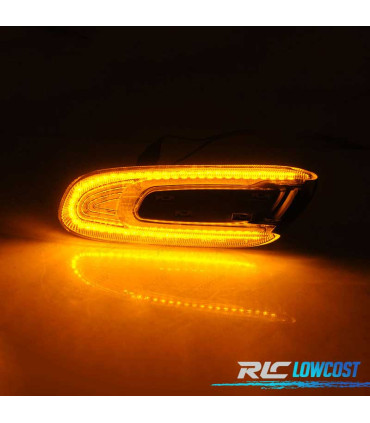CLIGNOTANTS LATERAUX MINI F55 F56 F57 14- LED DYNAMIQUE FUMÉ