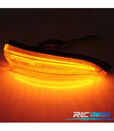 CLIGNOTANTS RÉTROVISEURS FORD FIESTA MK7 13-16 LED DYNAMIQUE FUMÉ