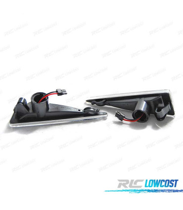 CLIGNOTANTS LATÉRAUX RENAULT MEGANE MK2 SCENIC DYNAMIQUES LED BLANC