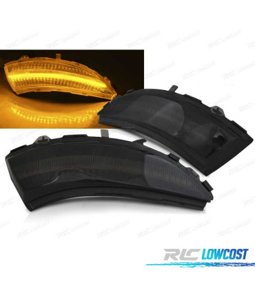 CLIGNOTANTS RÉTROVISEURS RENAULT CLIO IV 12-16 LED DYNAMIQUES FUMÉ