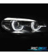 PHARES BMW X5 E70 07-13 OEM XÉNON ANGEL EYES 3D LED NOIR AFS