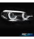 PHARES LED BMW X5 E70 07-13 OEM XÉNON ANGEL EYES NOIR