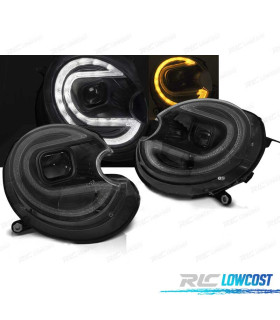 PHARES XÉNON MINI COOPER 06-14 LED NOIR