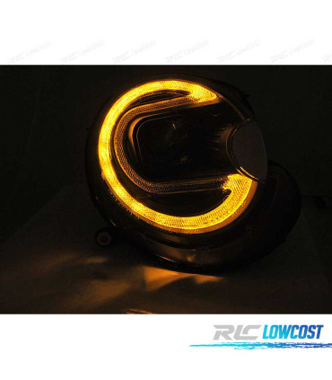 PHARES MINI COOPER 06-14 LED NOIR