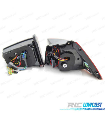 FEUX ARRIÈRE VOLKSWAGEN VW GOLF 7 12-17 LOOK GTI LED DYNAMIQUE FUMÉ