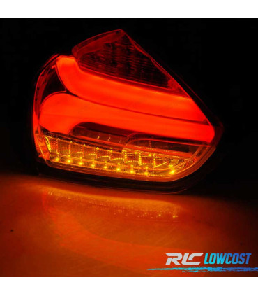 FEUX ARRIÈRE FORD FOCUS 3 15-18 HATCHBACK LED DYNAMIQUE NOIR