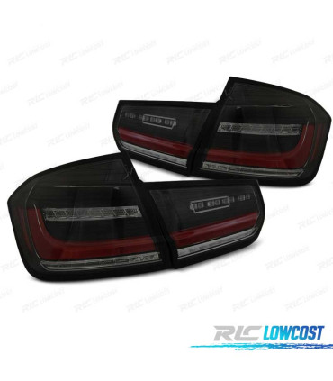 FEUX ARRIÈRE BMW F30 11-18 FULL LED DYNAMIQUE NOIR FUMÉ