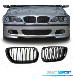 CALANDRES BMW E46 BERLINE 01-05 LOOK M3 NOIR BRILLANT