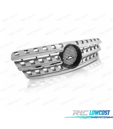 CALANDRE MERCEDES ML W163 98-05 CHROMÉ