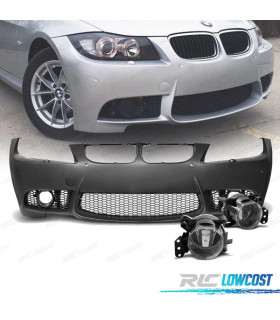 PARE-CHOCS FRONTAL BMW E90 E91 LCI 08-12 LOOK M3 SRA PDC + ANTIBROUILLARD