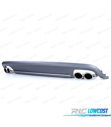 DIFFUSEUR AUDI A5 COUPÉ CABRIO 11-17 LOOK S5 + EMBOUT D´ÉCHAPPEMENT