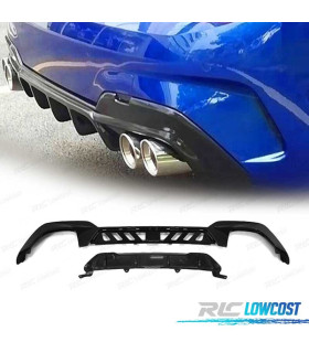 DIFFUSEUR BMW G20 G21 19- LOOK M NOIR BRILLANT
