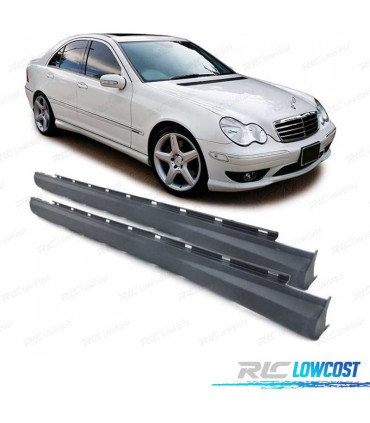 BAS DE CAISSE MERCEDES CLASSE C W203 00-07 LOOK AMG