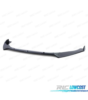 SPOILER LAME FRONTAL VOLKSWAGEN VW GOLF 7 7.5 GTI NOIR BRILLANT