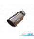EMBOUT D'ÉCHAPPEMENT 90MM INOX ROND