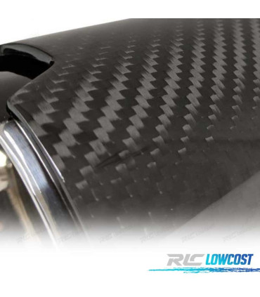 EMBOUT D´ÉCHAPPEMENT BMW LOOK M CARBONE