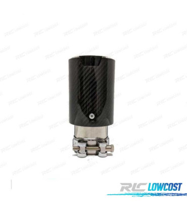 EMBOUT D´ÉCHAPPEMENT BMW LOOK M CARBONE