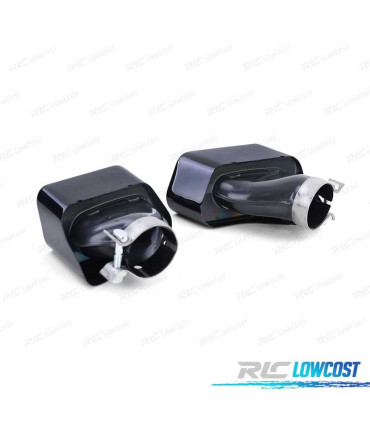 DIFFUSEUR ARRIÈRE BMW SÉRIE 5 F10 F11 10-17 LOOK M PERFORMANCE + ECHAPPEMENT NOIR