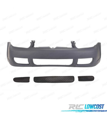 PARE CHOCS AVANT VW GOLF 4 97-03 LOOK R32 GRILLES EN PLASTIQUE