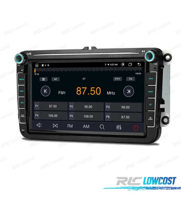 RADIO 8″ GPS ANDROID 11 VOLKSWAGEN VW POUR SEAT SKODA OCTA CORE 4GB RAM+64GB ROM
