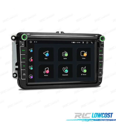 RADIO 8″ GPS ANDROID 11 VOLKSWAGEN VW POUR SEAT SKODA OCTA CORE 4GB RAM+64GB ROM