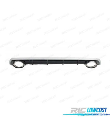 DIFFUSEUR AUDI A6 4G 11-14 LOOK RS + EMBOUTS D´ÉCHAPPEMENT