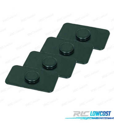 KIT 4 CACHES DE 18MM ORIFICES PARKTRONIC BMW