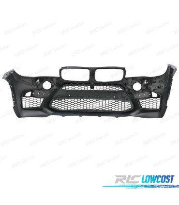 PARE-CHOCS AVANT BMW X6 F16 14- LOOK X6M PDC SRA