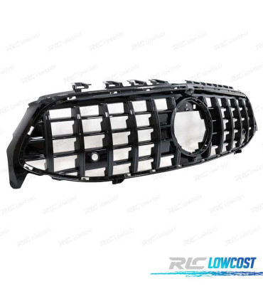 CALANDRE MERCEDES CLA W118 19- LOOK GTR NOIR BRILLANT