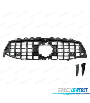 CALANDRE MERCEDES CLA W118 19- LOOK GTR NOIR BRILLANT