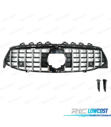 CALANDRE MERCEDES CLA W118 19- LOOK GTR CHROMÉ